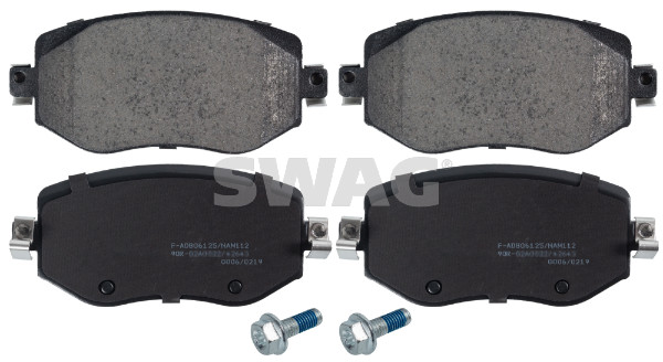 Brake Pad Set, disc brake - 33 10 0231 SWAG